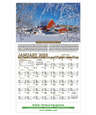 Scenic Almanac Monthly Calendar