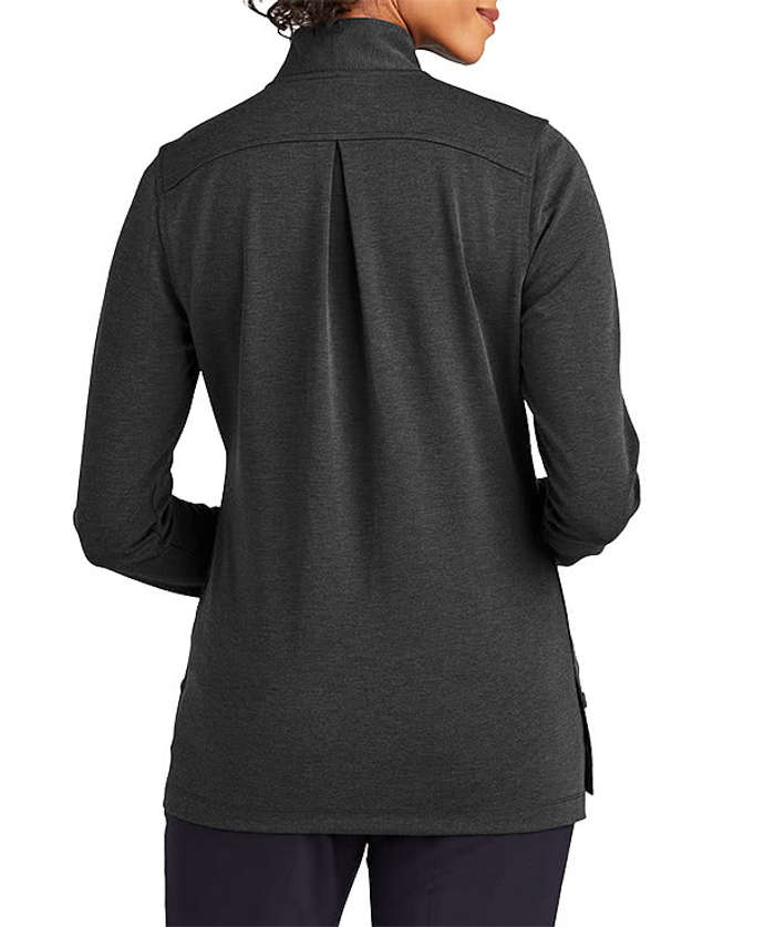 Brooks Brothers Women’s Mid-Layer Stretch Half Button Sweatshirt
