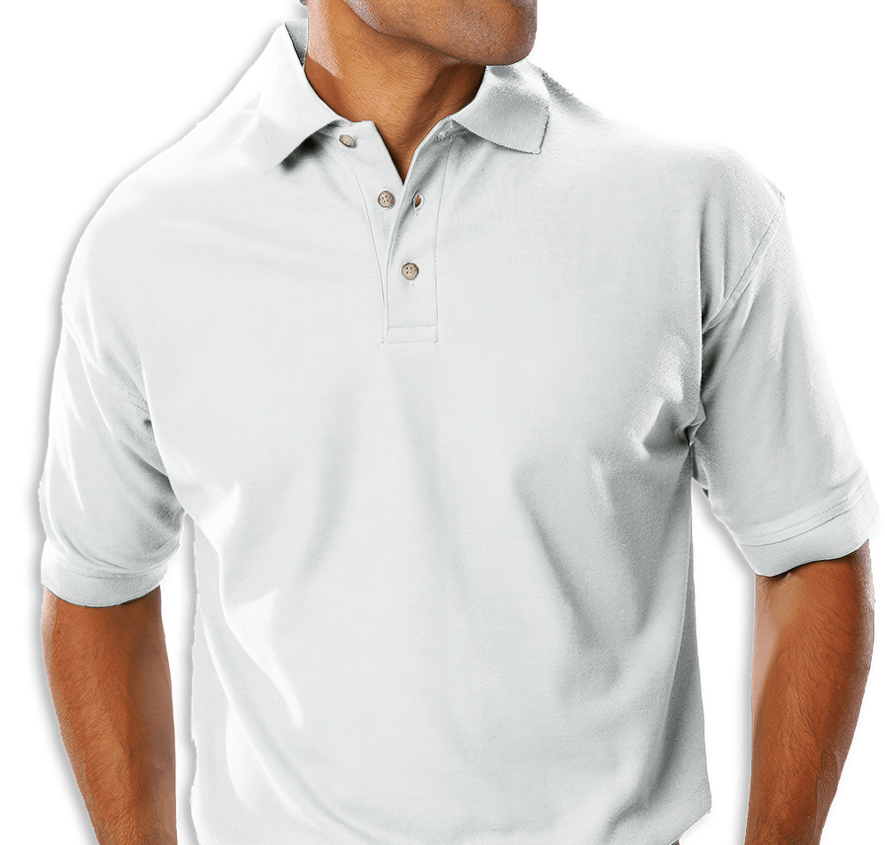 Blue Generation Scotchgard Treated Pique Polo-default