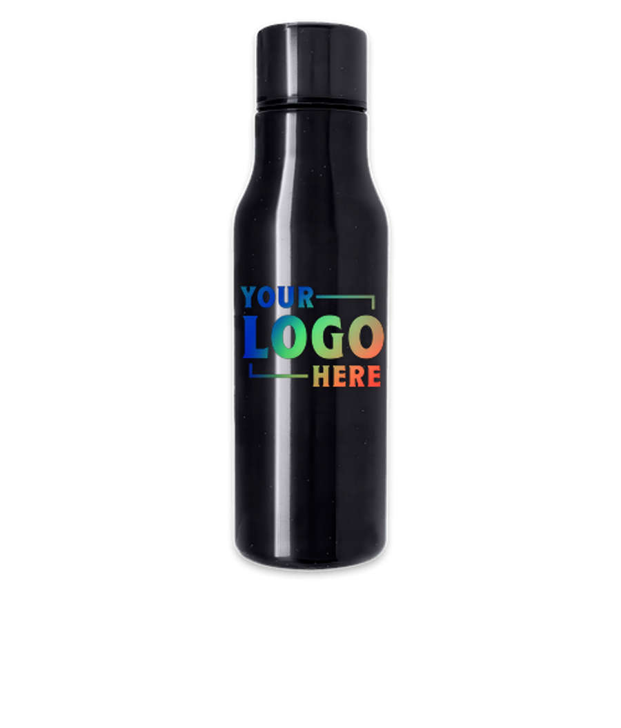 24 oz. Stainless Steel Unity Water Bottle in Metallic Black