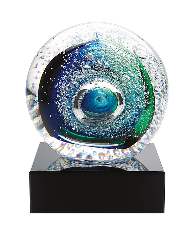 Laser Engraved Galaxy Award