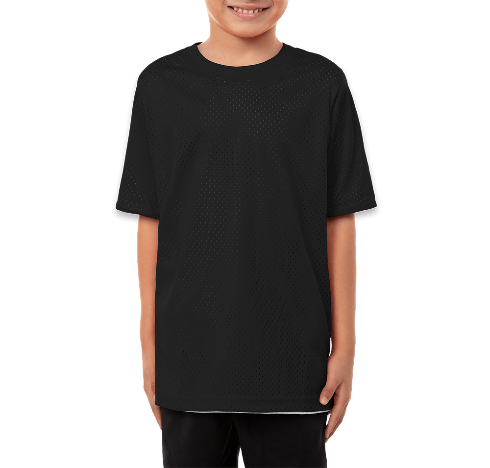 Augusta Youth Short Sleeve Mesh Reversible Jersey-default