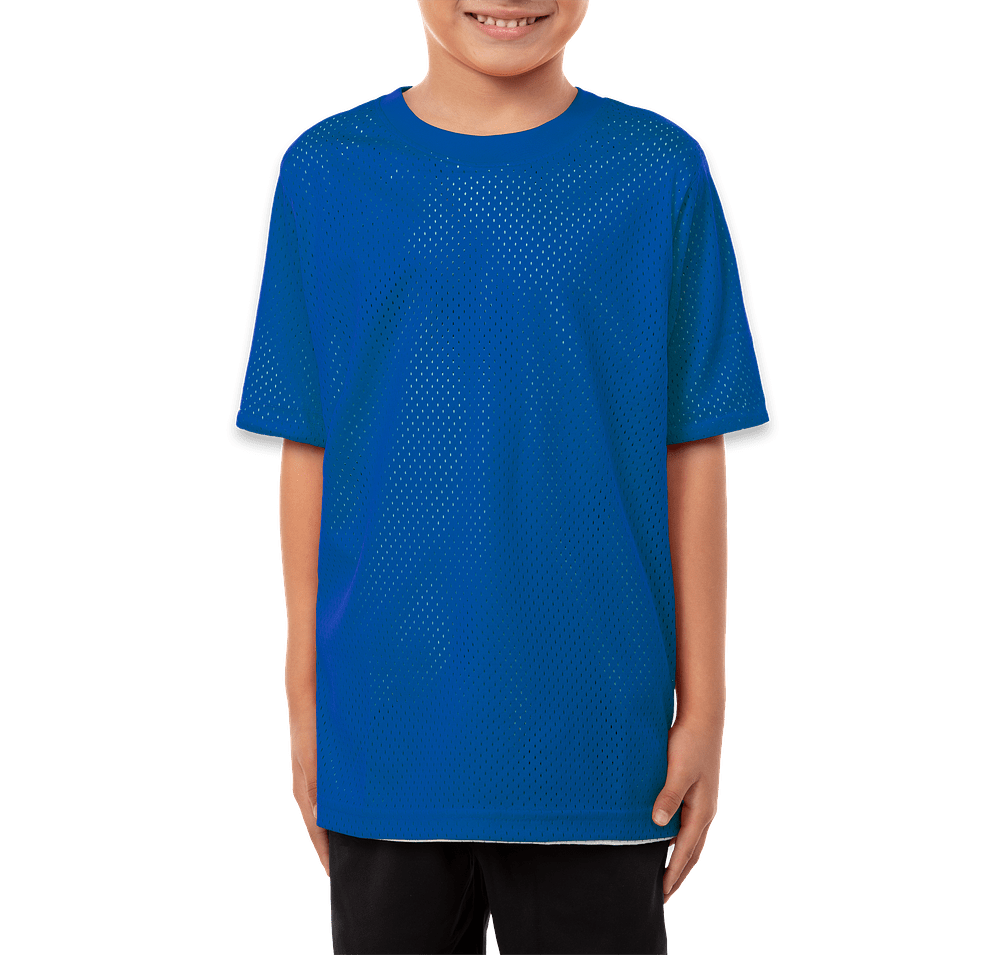 Augusta Youth Short Sleeve Mesh Reversible Jersey-default