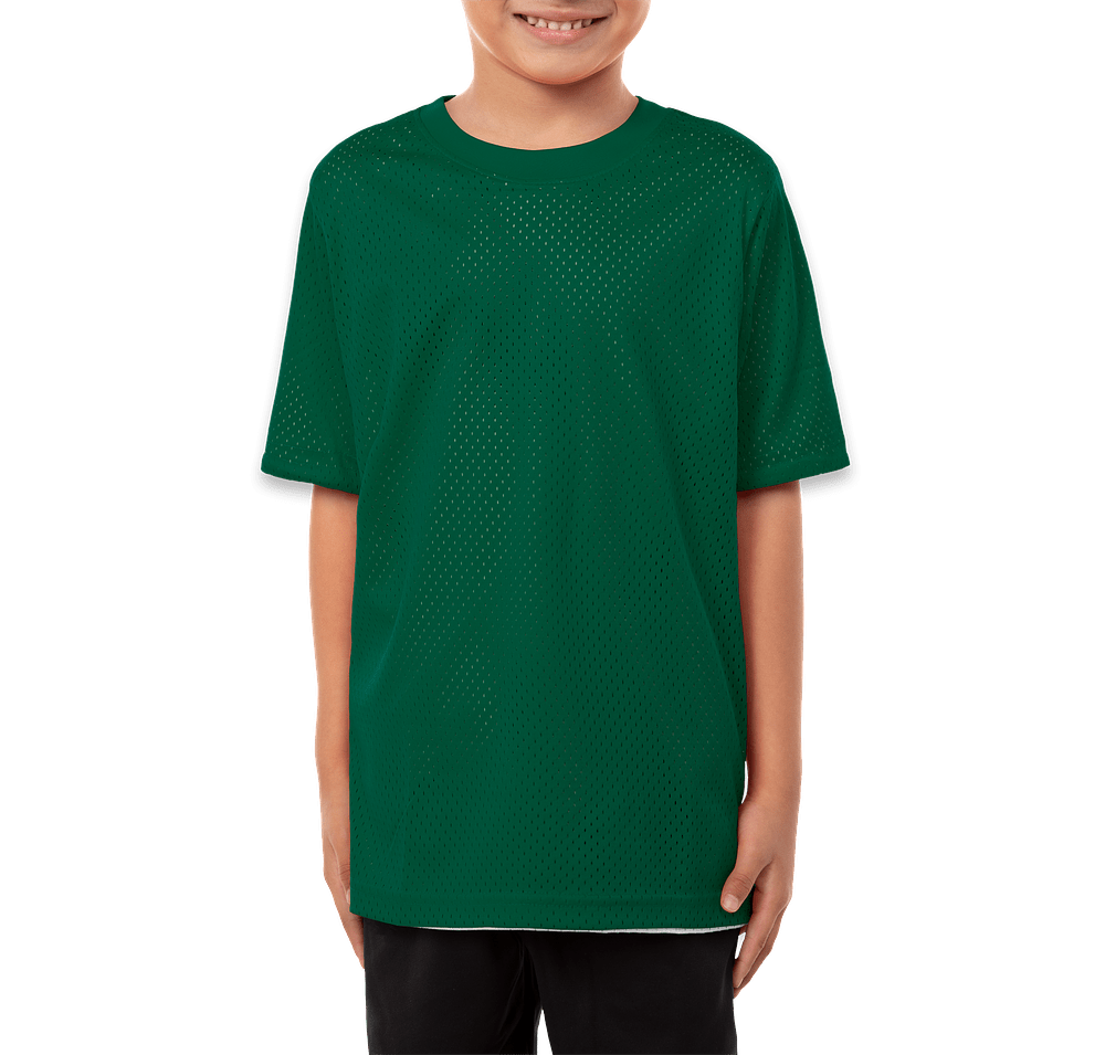 Augusta Youth Short Sleeve Mesh Reversible Jersey-default