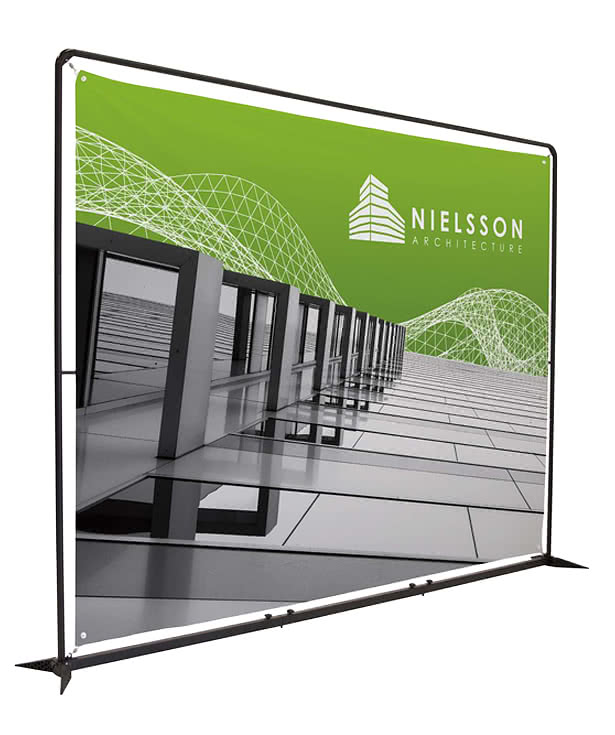 Full Color 123" x 90" FrameWorx Banner Display Kit