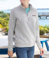 Vineyard Vines Women's Collegiate Logo Shep Quarter Zip Sweatshirt