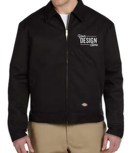 Dickies Eisenhower Lined Work Jacket - Color: Black