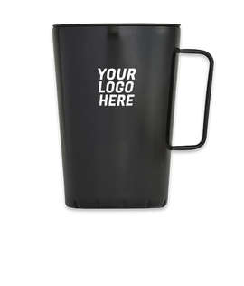 S'well Laser Engraved 15 oz. Stainless Steel Takeaway Mug - Color: Black
