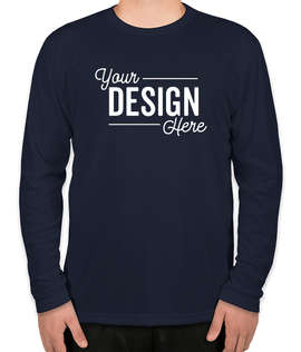 Sport-Tek Tall Competitor Long Sleeve Performance Shirt - Color: True Navy