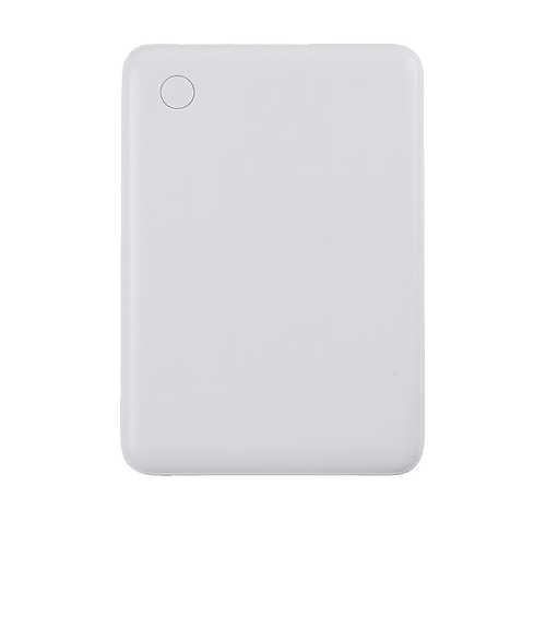 Valet 5,000 mAh Recycled Power Bank with 15W Magnetic Wireless Charger in White