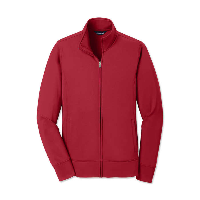 Sport-Tek Women's Sport-Wick Tech Fleece Full Zip Jacket