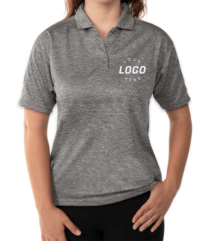 Custom Reebok Women's Heather - Design Women's Polo Shirts at CustomInk.com