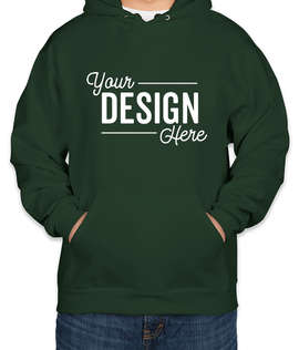 Jerzees Super Sweats 50/50 Pullover Hoodie - Color: Forest Green