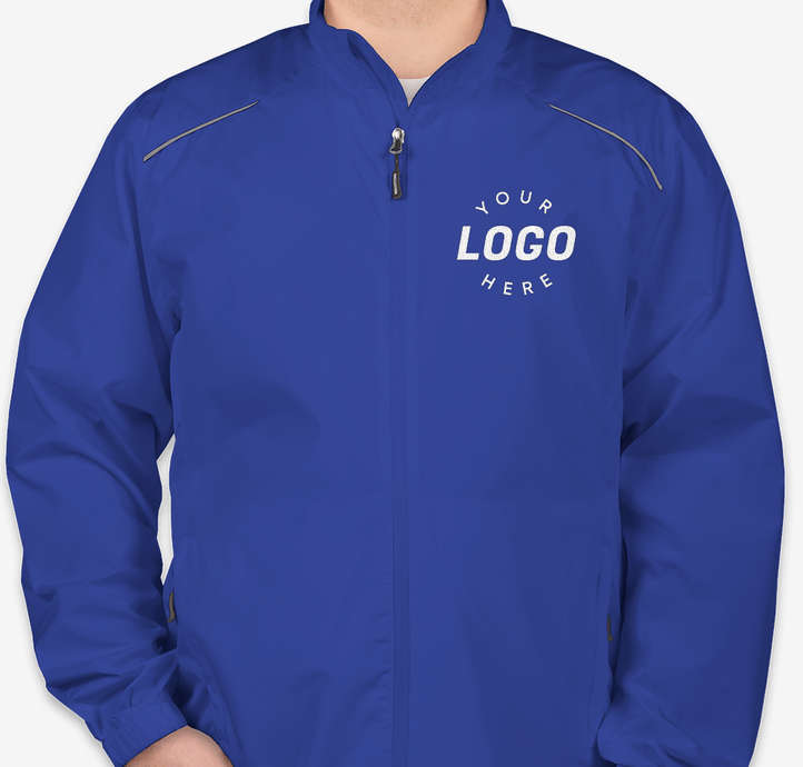 Core 365 Lightweight Full Zip Jacket custom windbreaker
