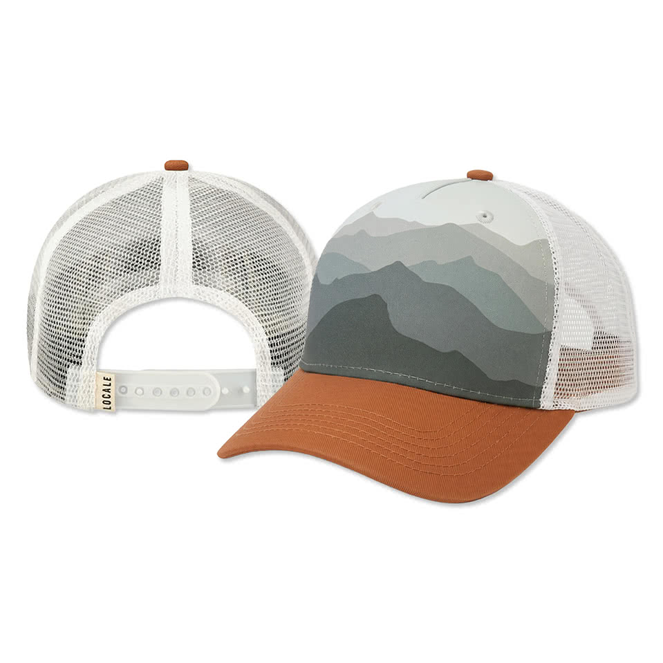 Locale Five Panel Snapback Trucker Hat