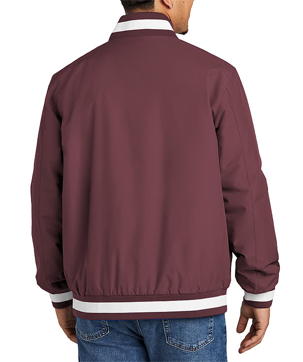 Sport-Tek Varsity Insulated Jacket - Printed