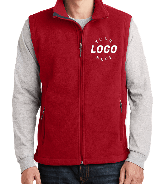 Fleece Vests Customize A Fleece Vest With Your Logo Online