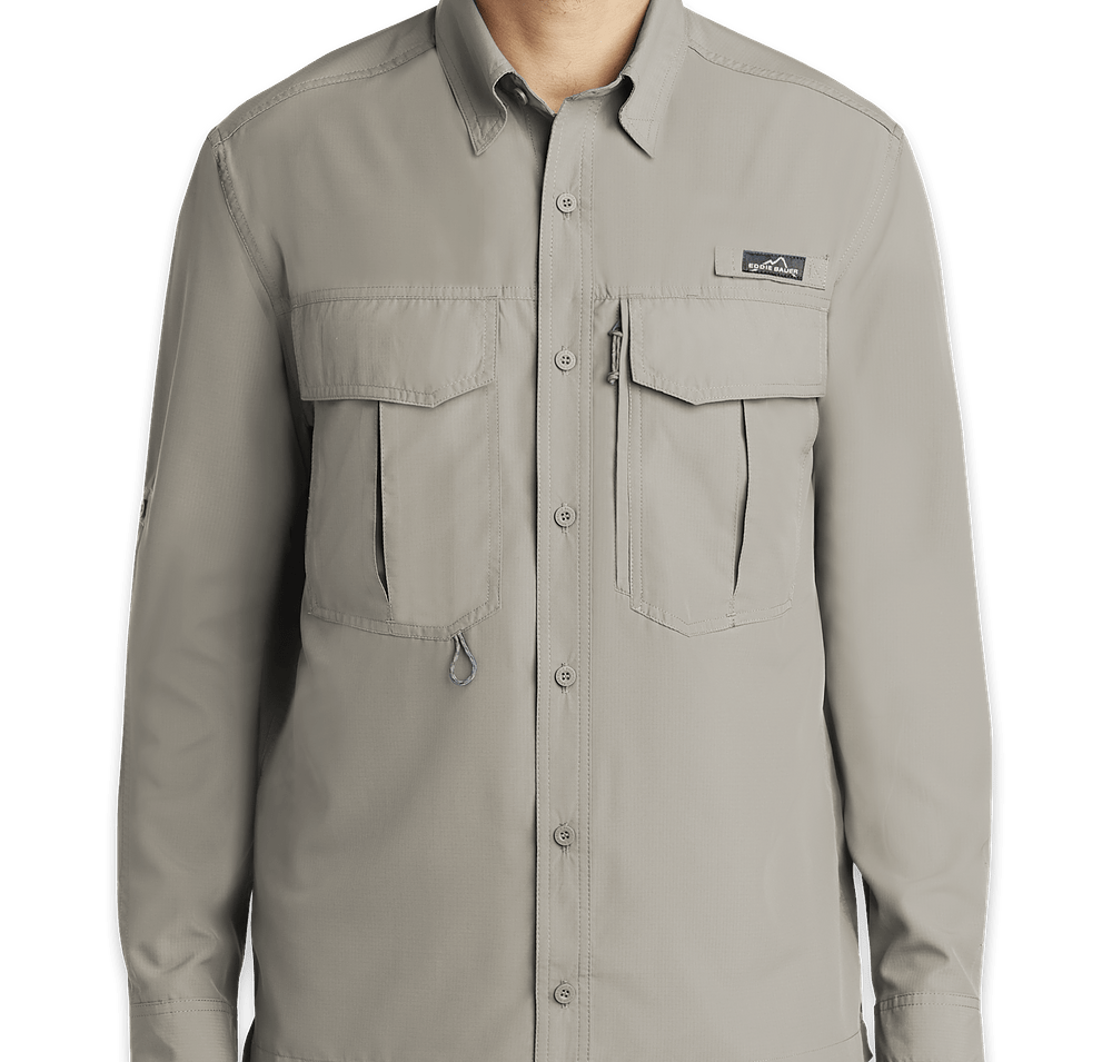 Eddie Bauer UPF 50 Performance Long Sleeve Shirt-default