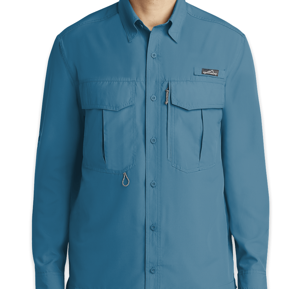 Eddie Bauer UPF 50 Performance Long Sleeve Shirt-default