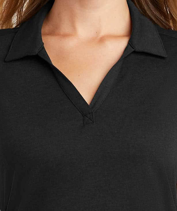 Sport-Tek Women's Tri-Blend Performance Polo - Embroidered