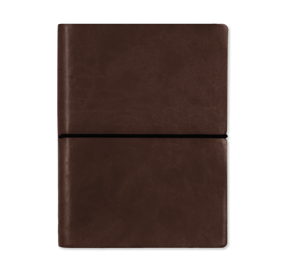 Debossed Ciak Italian Soft Leather Notebook-default