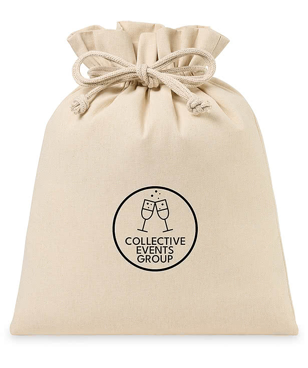Large Canvas Drawstring Gift Bag