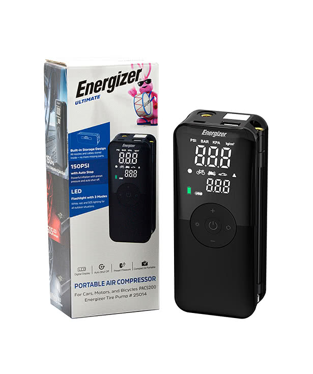 Energizer Tire Pump And Power Bank