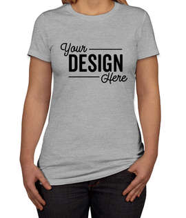 Bella + Canvas Women's Slim Fit Favorite T-shirt - Color: Athletic Heather