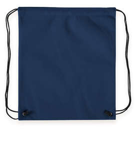 Promotional Non-Woven Drawstring Bag - Color: Navy