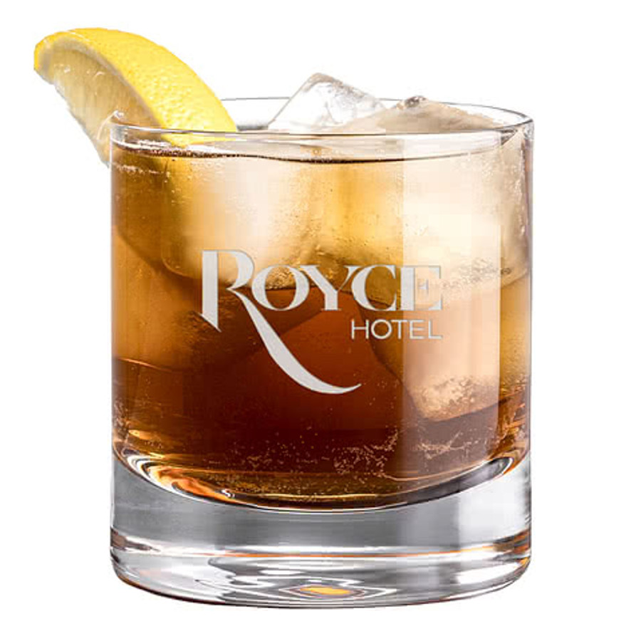 Laser Etched 11 oz. Wakefield On-the-Rocks Glass in Clear
