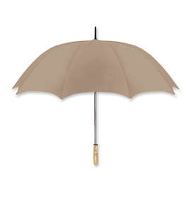 60" Arc Solid Golf Umbrella - Color: Khaki