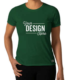 Russell Athletic Women's Essential Performance Blend T-shirt - Color: Dark Green