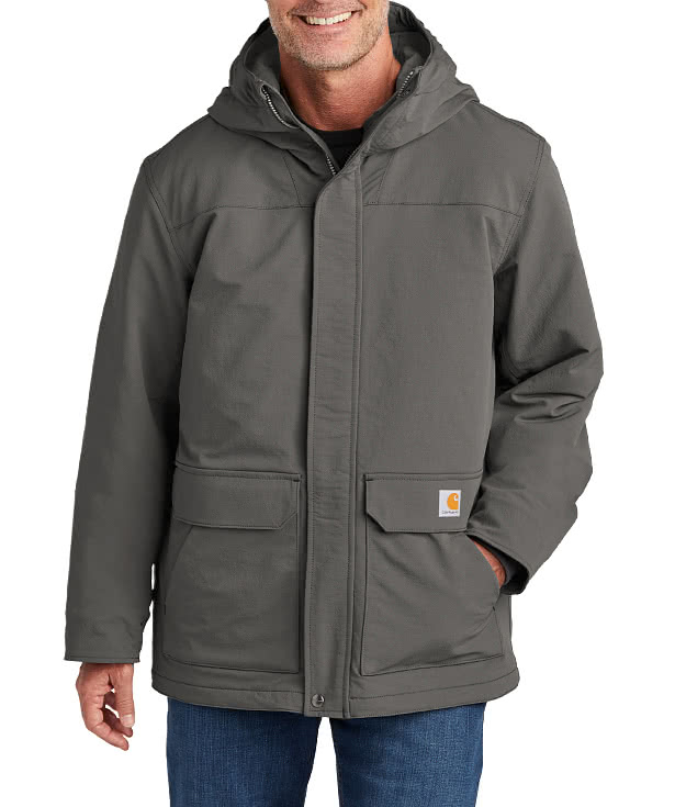 Custom Carhartt Super Dux Hooded Insulated Jacket - Design