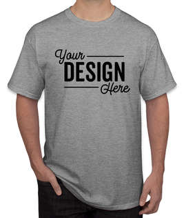 Canada - Gildan 100% Cotton T-shirt - Color: Sports Grey