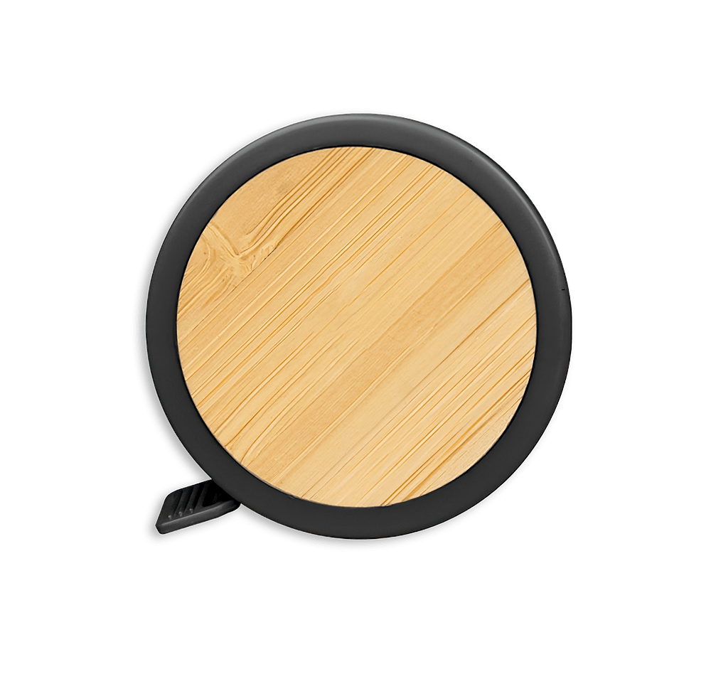 Bamboo Retractable Tape Measure-default
