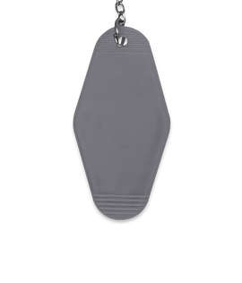 Motel Style Keychain - Color: Gray
