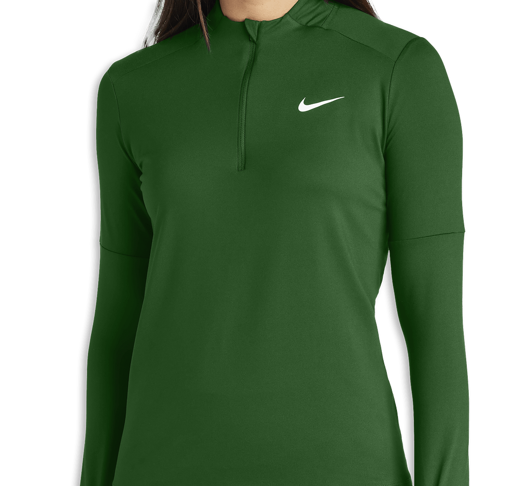 Nike Women's Dri-FIT Element Half Zip Performance Blend Shirt-default