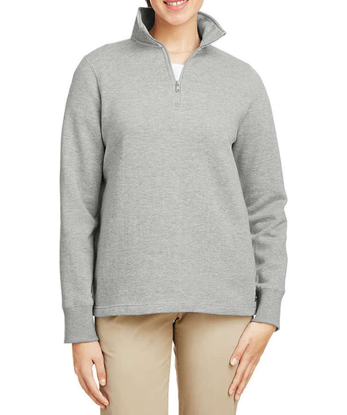Nautica Women's Anchor Quarter Zip Sweatshirt