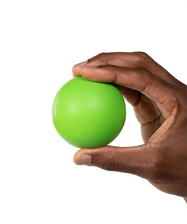 Round Stress Reliever