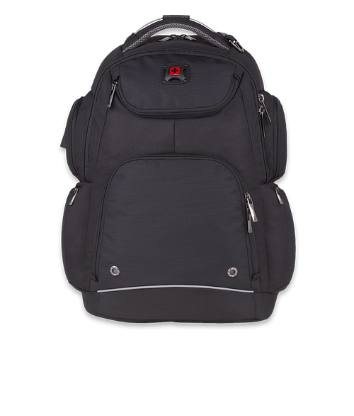 Wenger Odyssey TSA Recycled 17" Computer Backpack in Black
