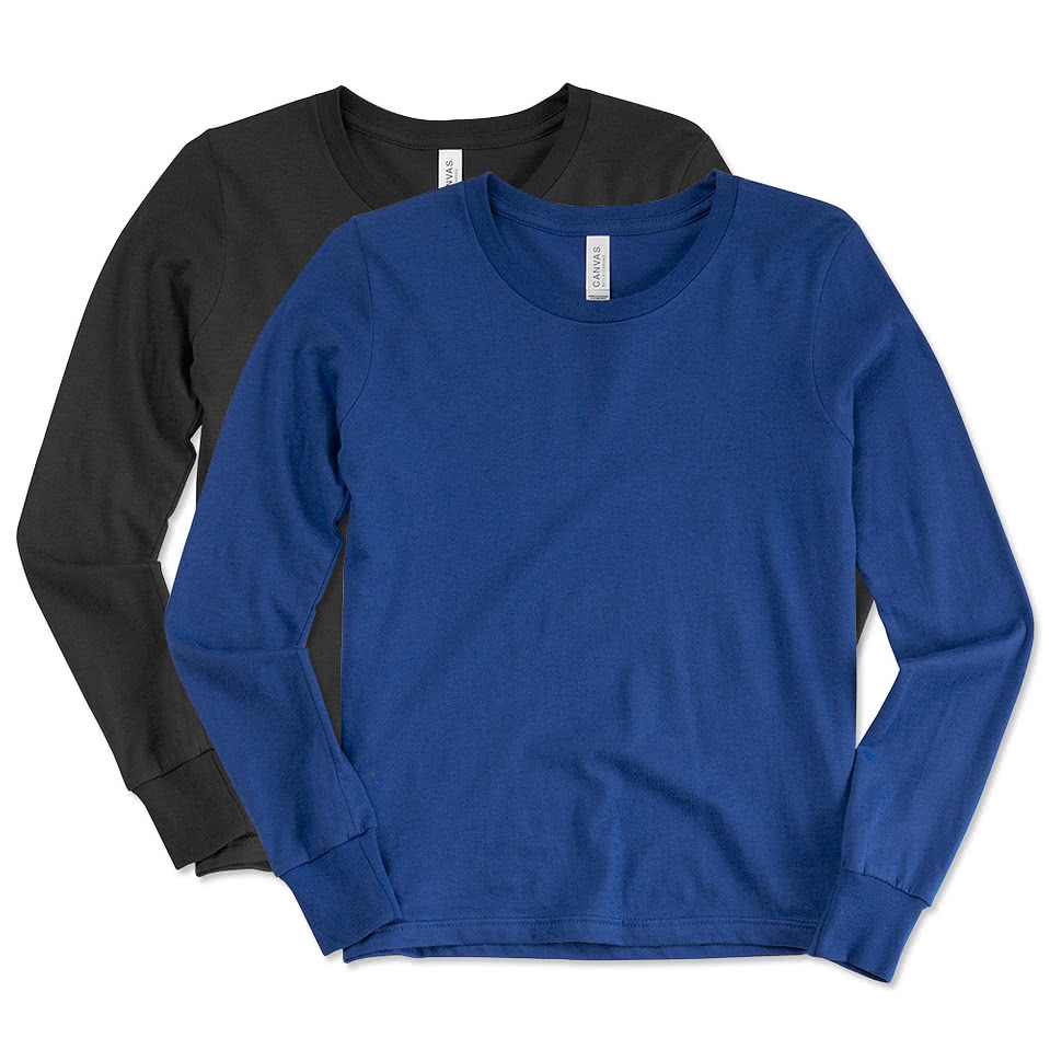 Bella + Canvas Youth Long Sleeve Jersey T-shirt