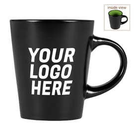 12 oz. Ceramic Two-Tone Noir Mug
