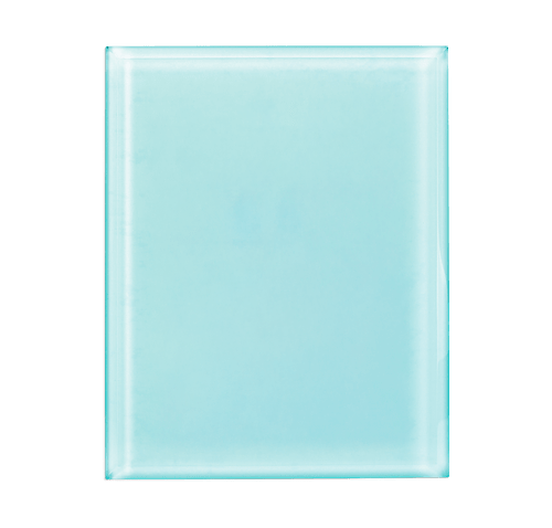 Full Color 10" Radiant Trillinnium Award Plaque in Jade