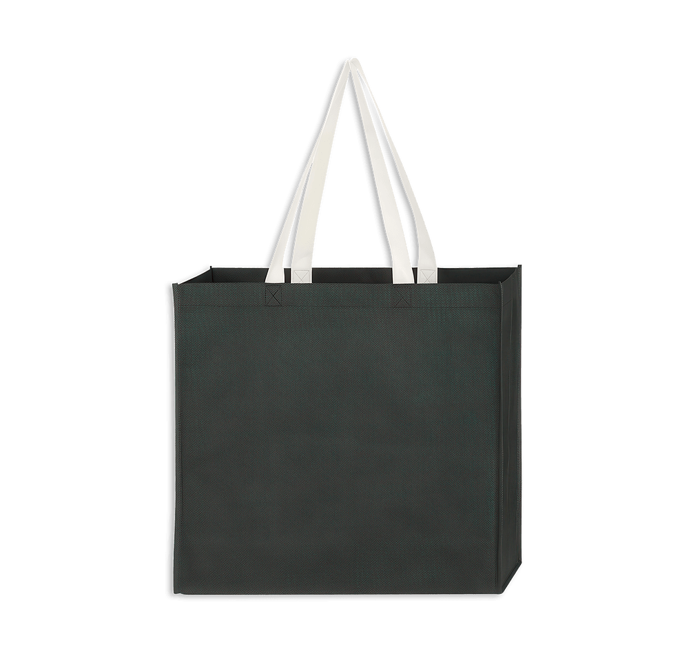 Non-Woven Tote Bag with Contrast Color Handles-default