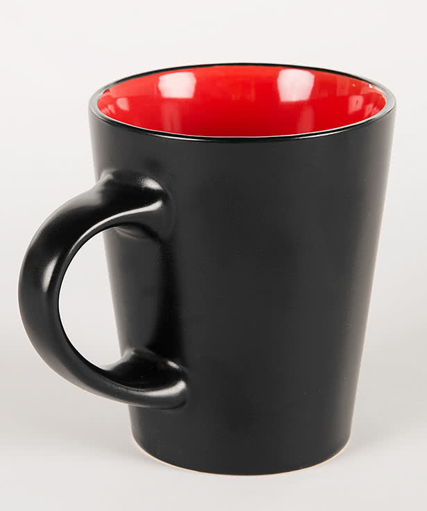 12 oz. Ceramic Two-Tone Noir Mug