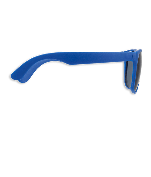 Solid Retro Sunglasses in Royal