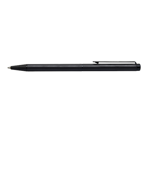 Hugo Boss Laser Engraved Cloud Ballpoint Pen (blue ink) in Black