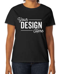 Hanes Women’s Essential-T Crewneck T-shirt - Color: Black