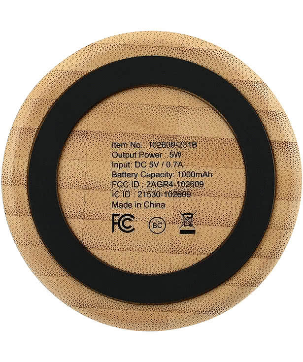 Reed Circle Bamboo Wireless Speaker
