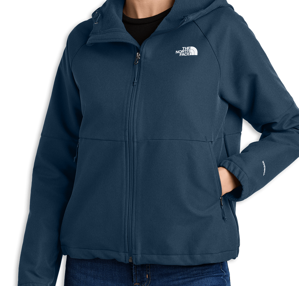 The North Face Women's Barr Lake Hooded Soft Shell Jacket - Embroidered-default